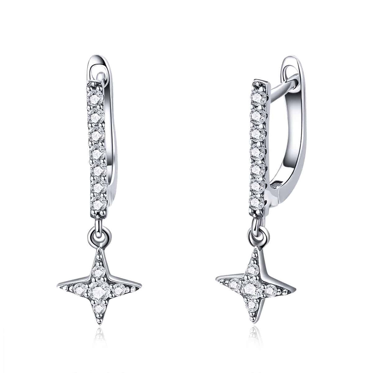 Cercei din Argint 925 TWINKLING NIGHT 2.5g