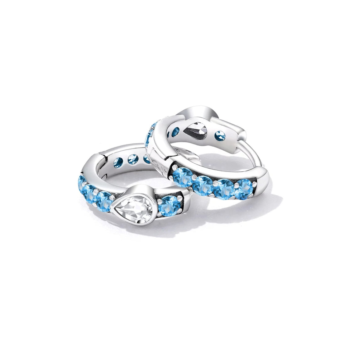 Cercei din argint Water Drop, Argint 925, Pentru Femei