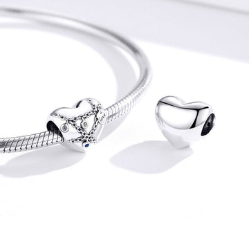 Charm Argint 925 -HEART Locker