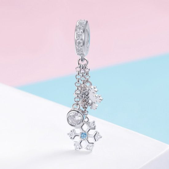Charm Argint 925 -Snowflake
