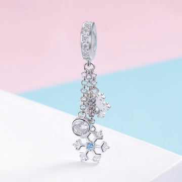 Charm Argint 925 -Snowflake