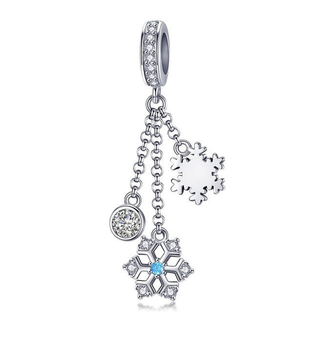 Charm Argint 925 -Snowflake