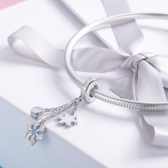 Charm Argint 925 -Snowflake