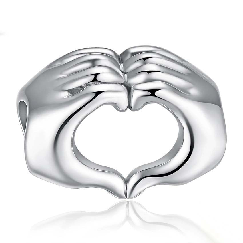 Charm Argint 925 Maini - LOVE HEART