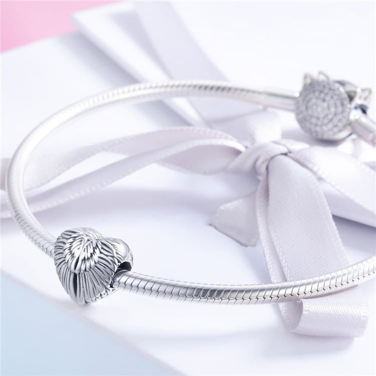 Charm Argint 925 Talisman -Aripi Inger
