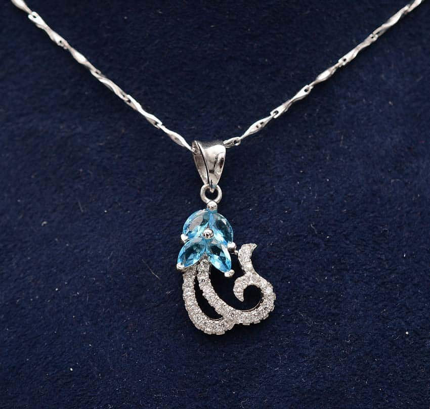 Colier argint 925 Blue Special 4g