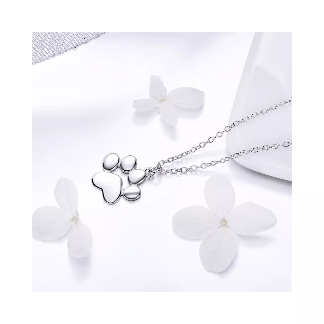Colier din argint 925 Silver Paws, Argint 925, Pentru Femei