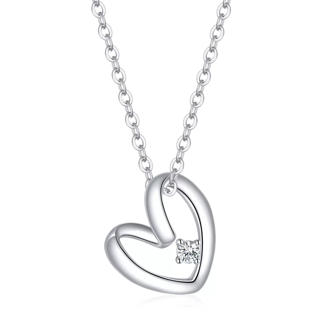Colier din argint Always and Forever, Argint 925, Pentru Femei 1.89g