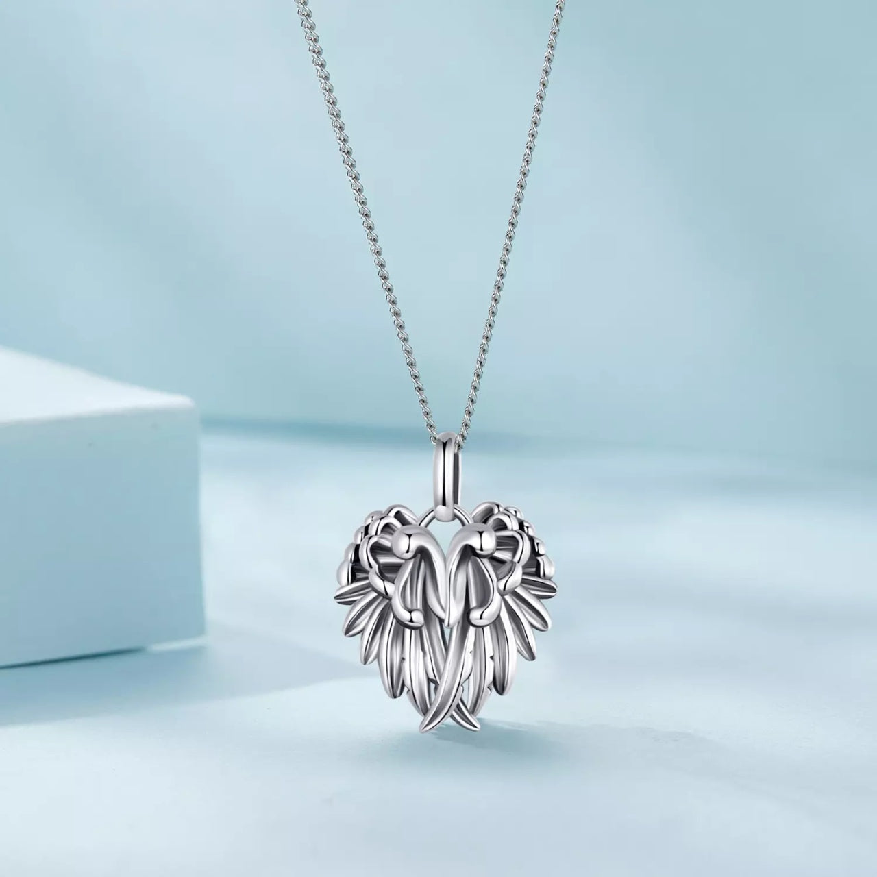 Colier din argint Angel Wings, Argint 925, Pentru Femei