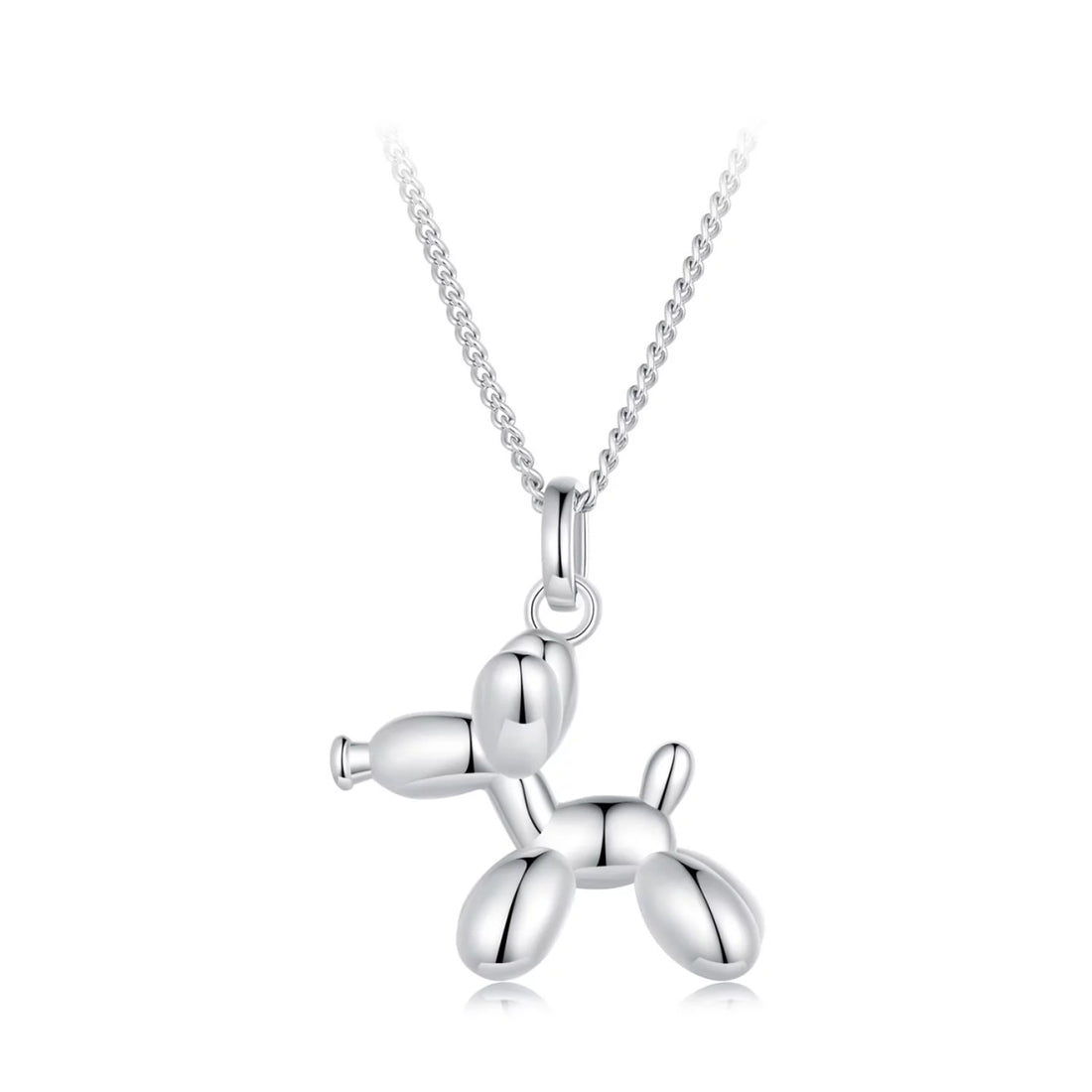 Colier din argint Balloon Puppy, Argint 925, Pentru Femei
