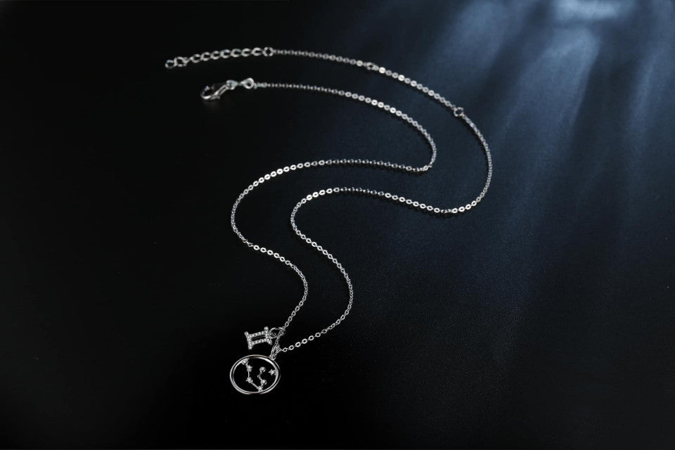 Colier Din Argint 925 Constelatia Gemeni Silver 2.6g