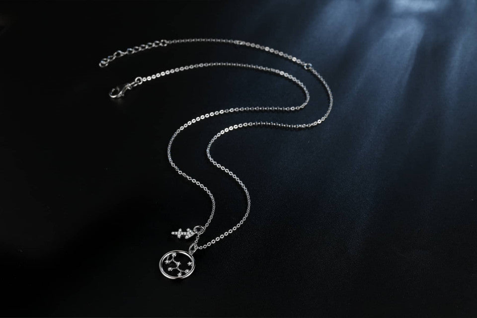 Colier Din Argint 925 Constelatia SAGETATOR Silver 2.6g