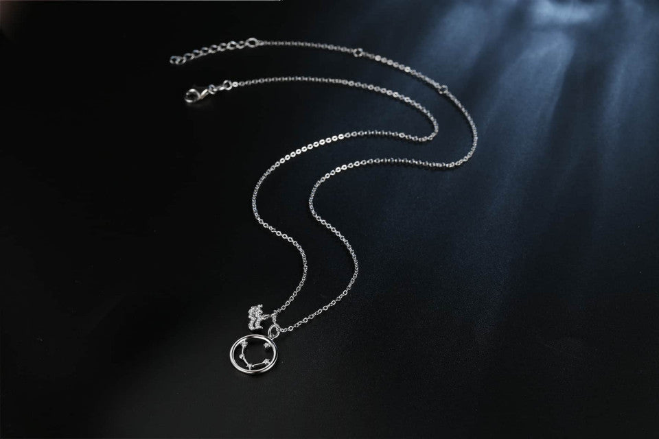 Colier Din Argint 925 Constelatia Varsator Silver 2.6g
