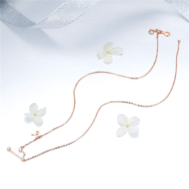 Colier din Argint 925 cu Constelatia BERBEC 2.6g