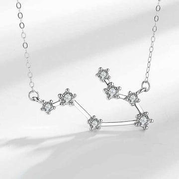 Colier din Argint 925 cu Constelatia GEMENI silver 2.6g