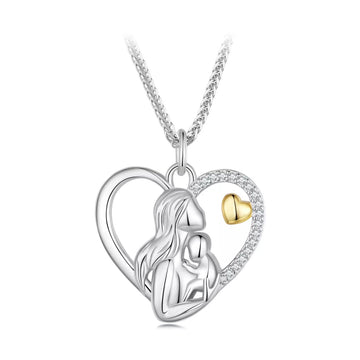 Colier din argint I Love My Baby, Argint 925, Pentru Femei
