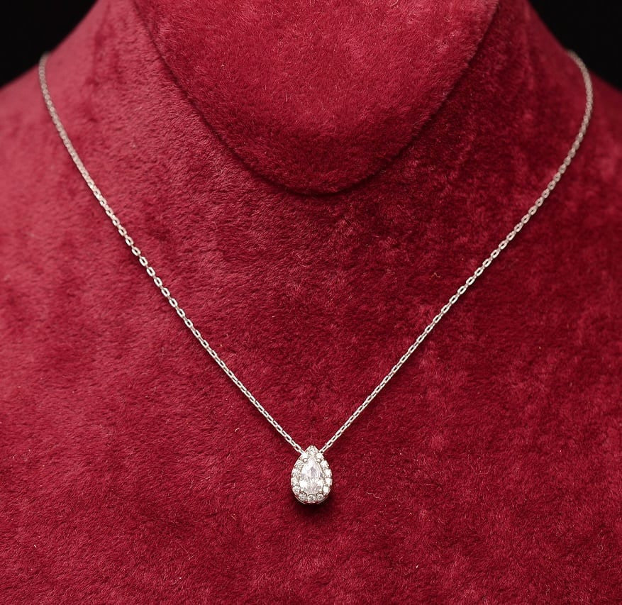 Colier Din Argint 925 Lacrima 1.50g