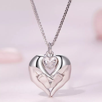 Colier din argint Protective Love, Argint 925, Pentru Femei