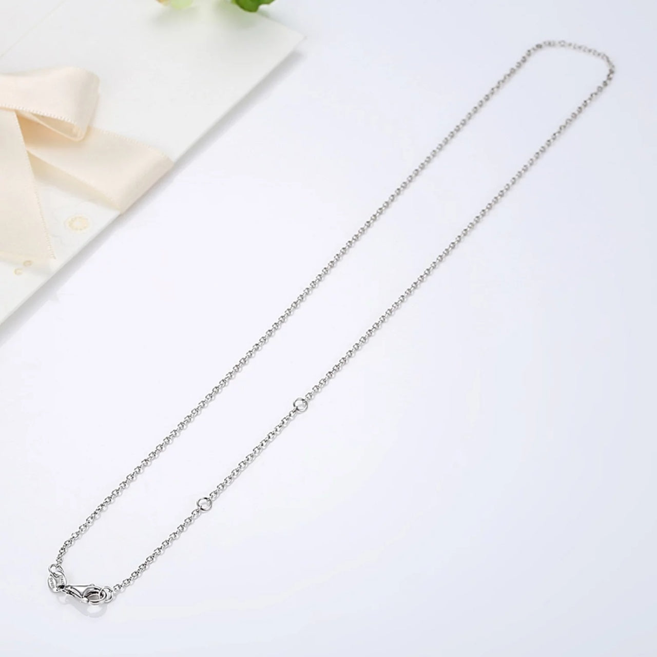 Colier din argint Silvery Chain, Argint 925, Pentru Femei