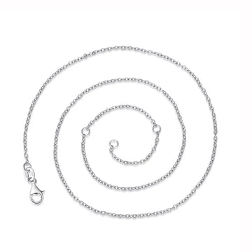 Colier din argint Silvery Chain, Argint 925, Pentru Femei