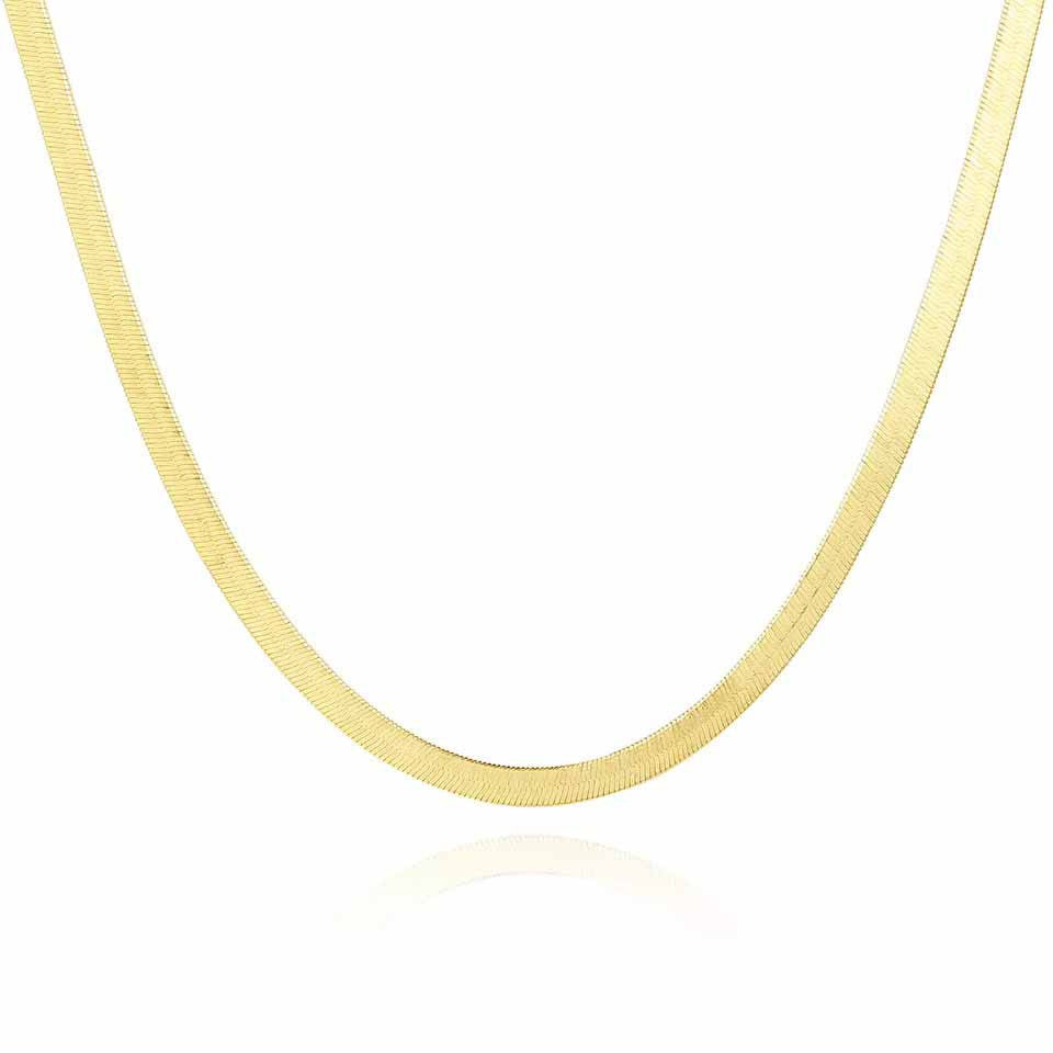 Colier din Argint 925 SNAKE Gold
