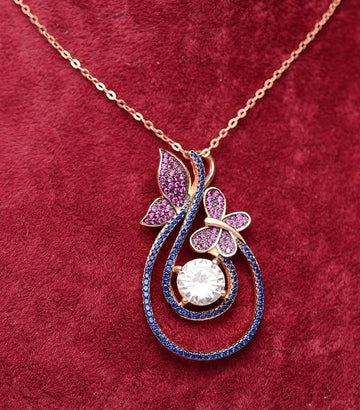 Colier din Argint 925 Special Butterfly 6g