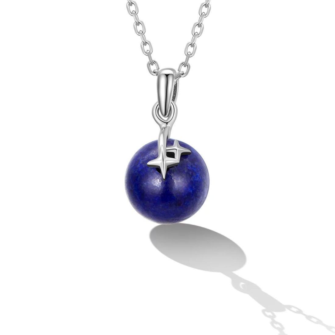 Colier din argint Starry Galaxy, Argint 925, Pentru Femei