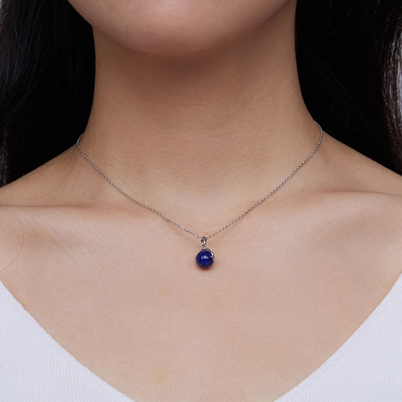 Colier din argint Starry Galaxy, Argint 925, Pentru Femei
