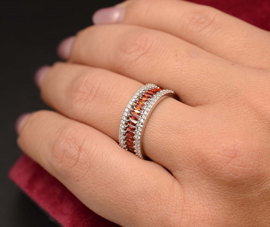 Inel Argint 925 cu Zirconii CHIHLIMBAR 5g