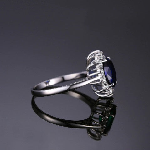 INEL Argint 925 CU Zirconiu BLUE SAPPHIRE 3.5g
