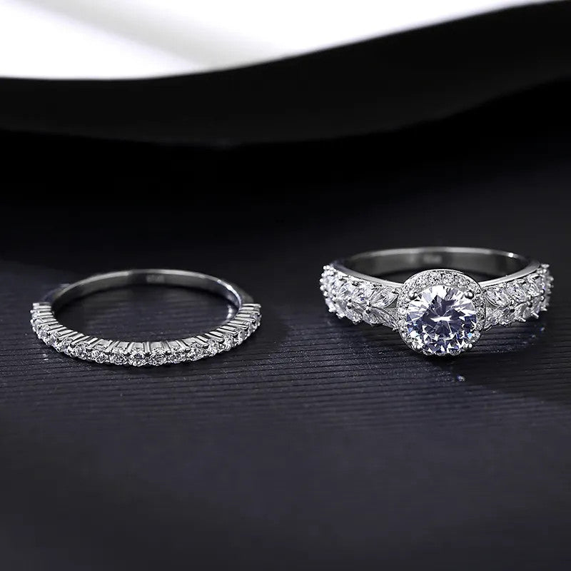 Inel Argint 925 Set 2 in 1 Lady Thin Stack 3.8g