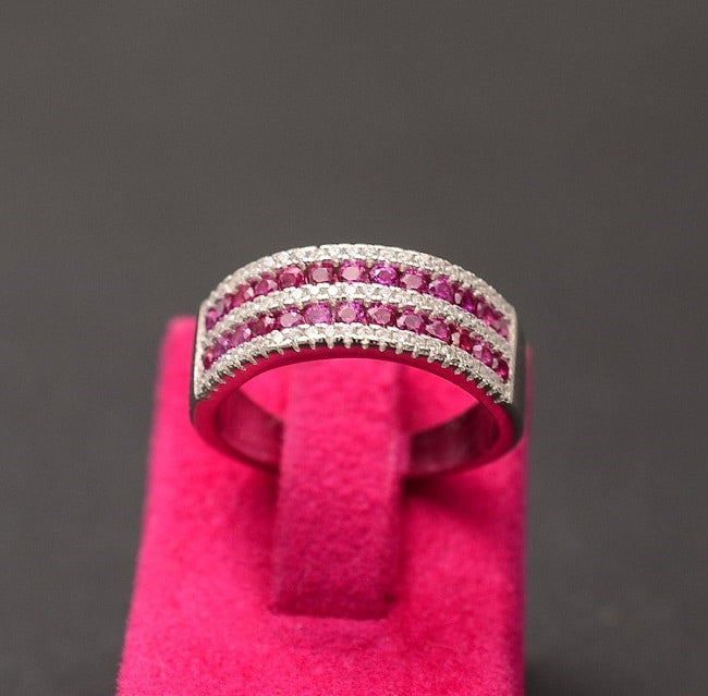 Inel din Argint 925 Pink Elegant 5g