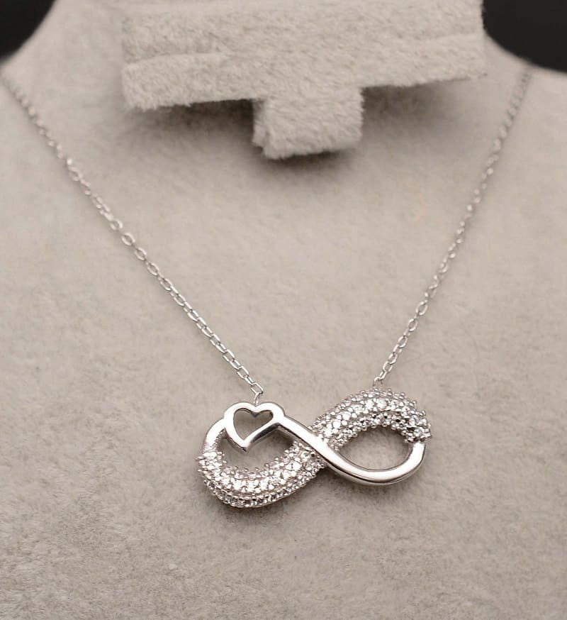 Lantisor Cu Pandativ DIn Argint 925 Infinity Love