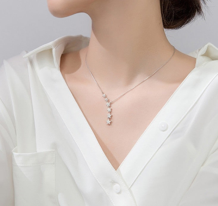 Lantisor Din Argint 925 STELUTE STARS