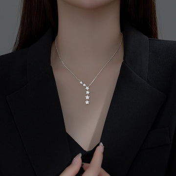 Lantisor Din Argint 925 STELUTE STARS