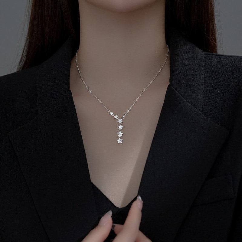 Lantisor Din Argint 925 STELUTE STARS