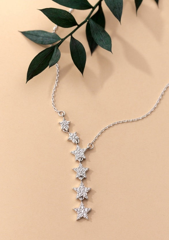 Lantisor Din Argint 925 STELUTE STARS