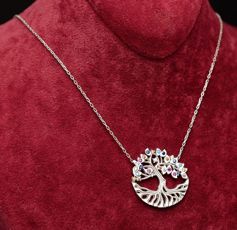 Lantisor Din Argint 925 Amazing Tree of Life