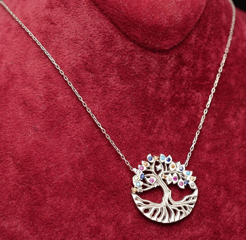 Lantisor Din Argint 925 Amazing Tree of Life