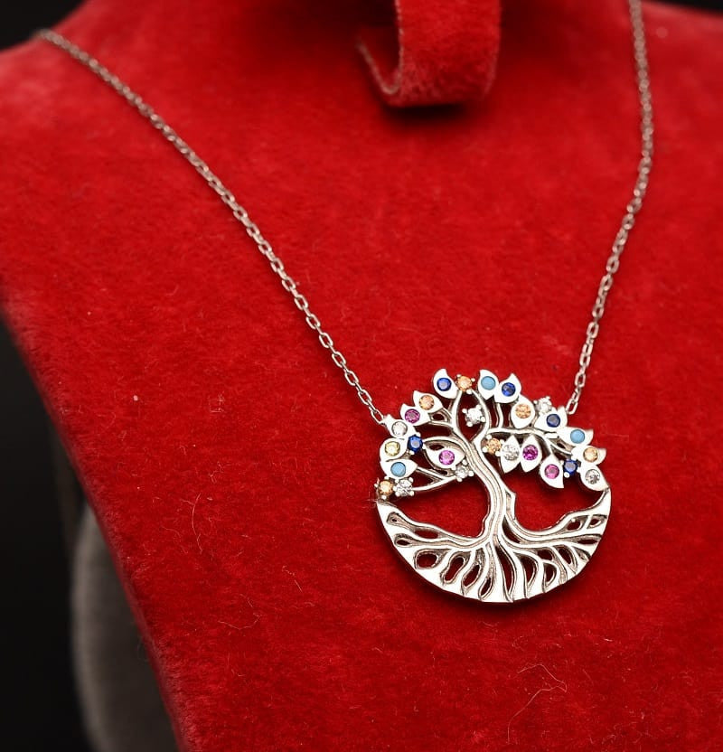 Lantisor Din Argint 925 Amazing Tree of Life