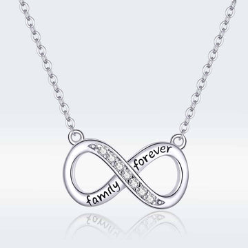 Lantisor Din Argint 925 FAMILY FOREVER 2.5g