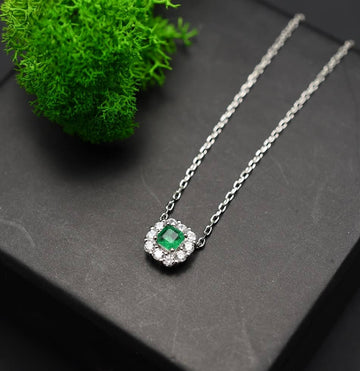 Lantisor Din Argint 925 Green