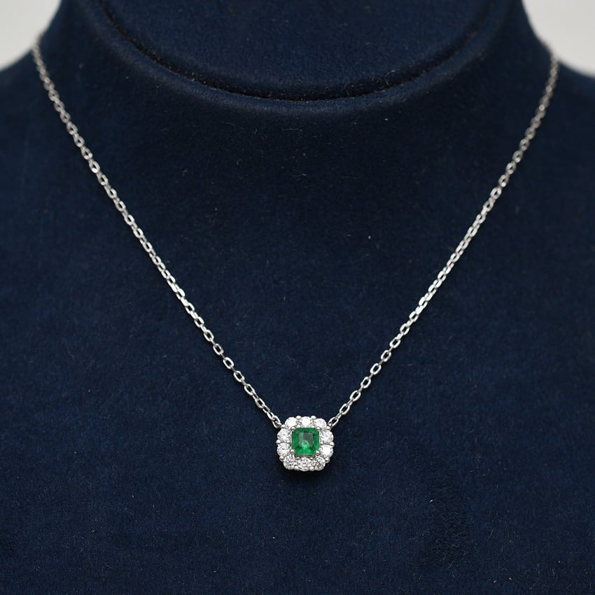 Lantisor Din Argint 925 Green