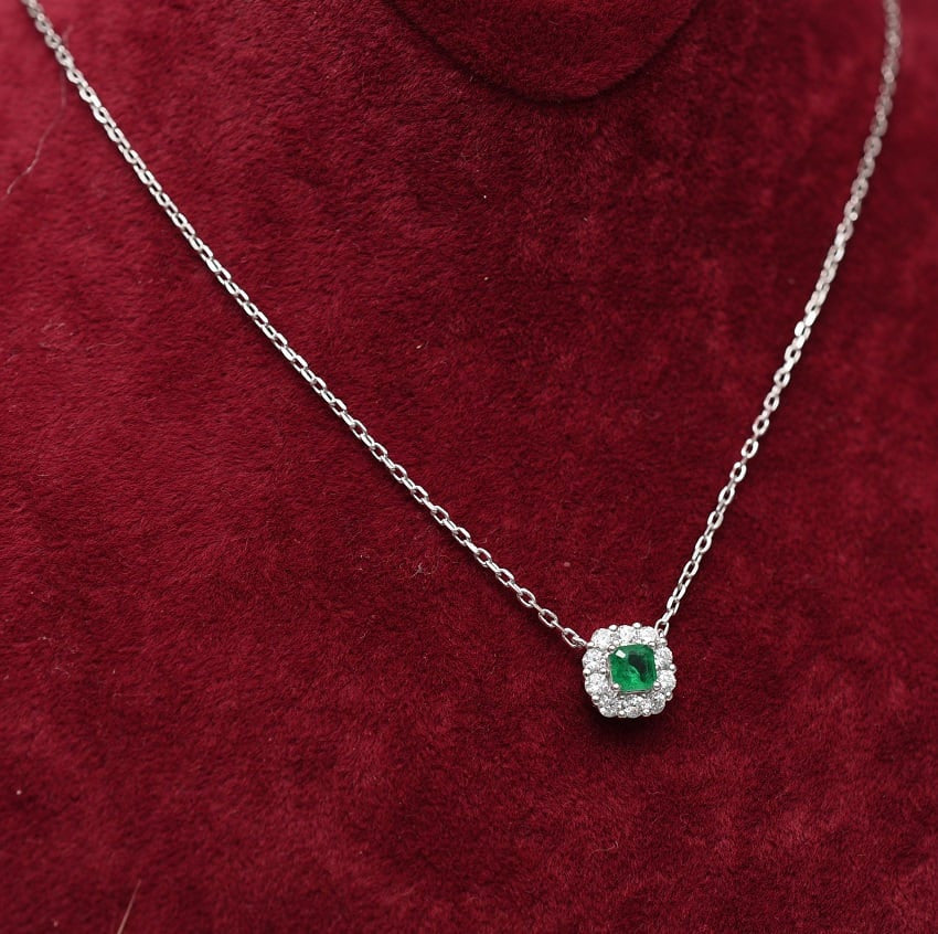 Lantisor Din Argint 925 Green