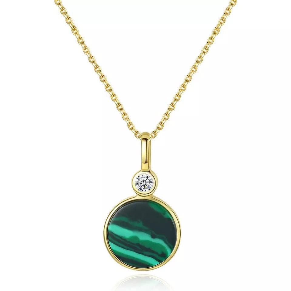 Lantisor Din Argint 925 Placat Aur FINUT 1.9g