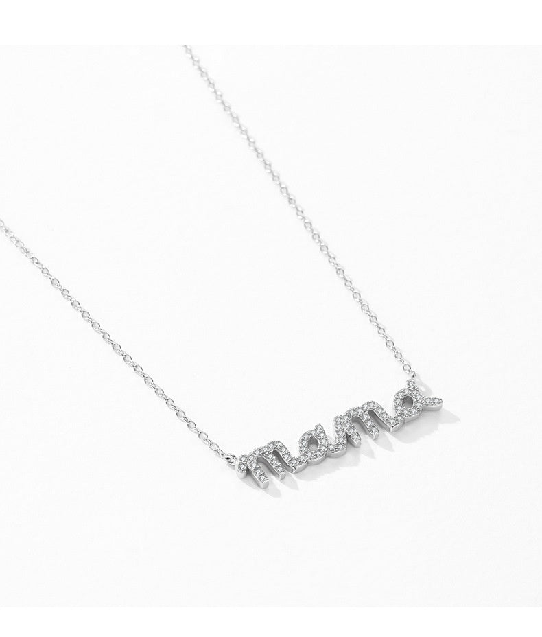 Lănțișor Elegant "Mama" din Argint 925 – Cadoul Perfect pentru Mamele Dragi