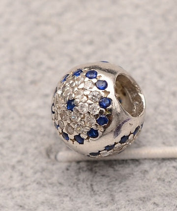 Talisman din Argint 925 Blue Flower 2.5g