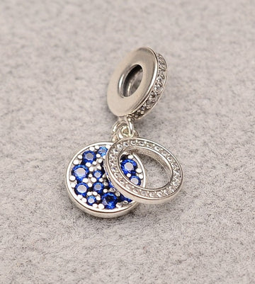 Talisman din Argint 925 Charm Special Blue