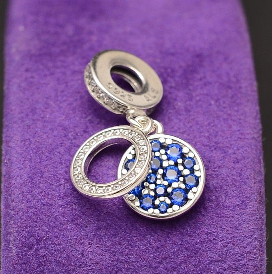 Talisman din Argint 925 Charm Special Blue