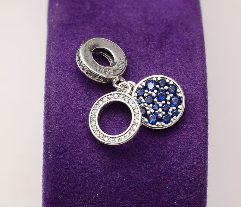 Talisman din Argint 925 Charm Special Blue